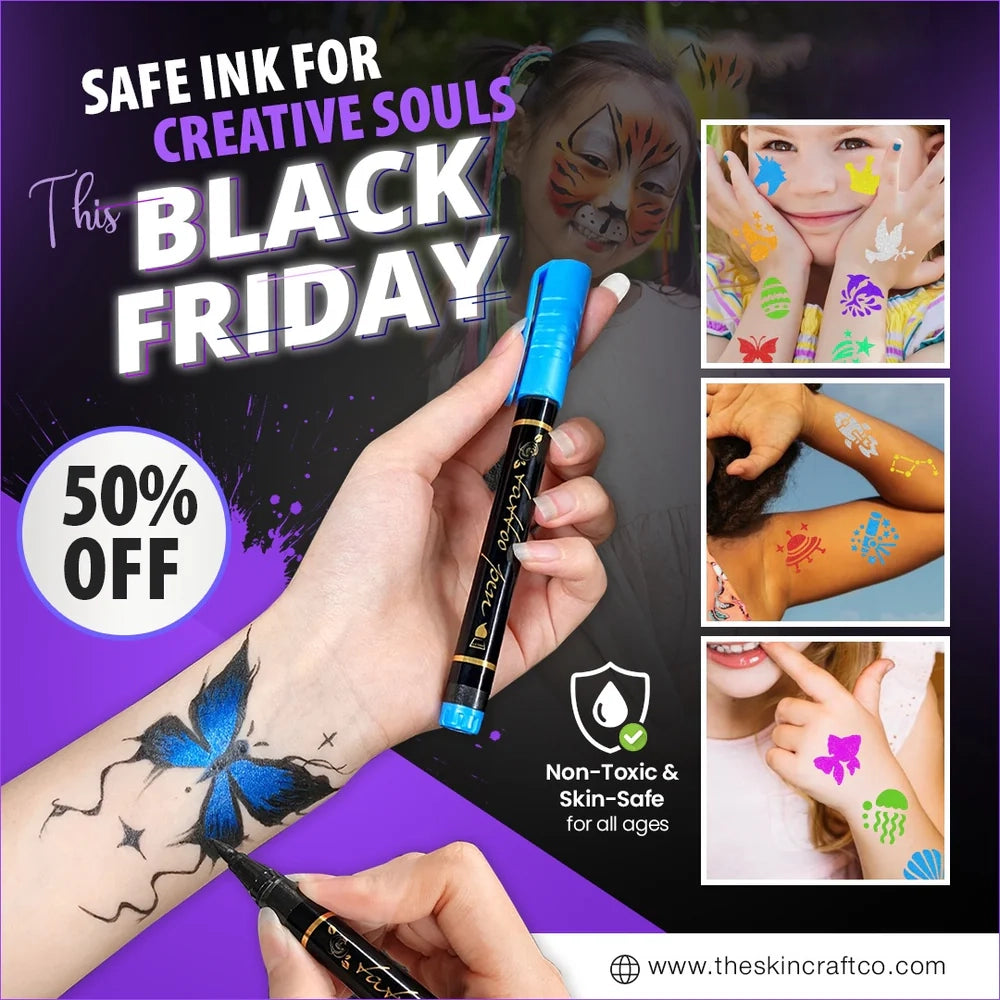 Amiory™ - Safe Temporary Tattoo Pens