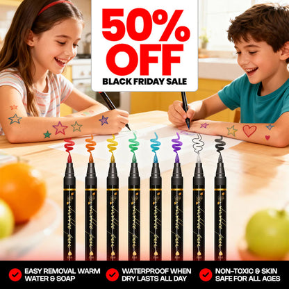 Amiory™ - Safe Temporary Tattoo Pens